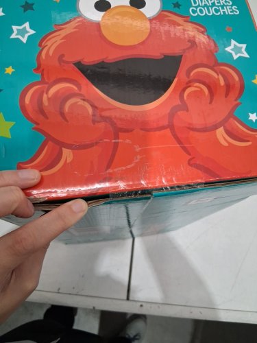 156pk Pampers Baby Dry Ultra Diapers - size 4 - elmo sesame street image 4