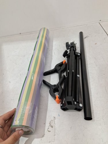photography reversable Gradient Background Paper with Backdrop Stand -34"x22" (model:BJZ-JB-8-CA) image 3