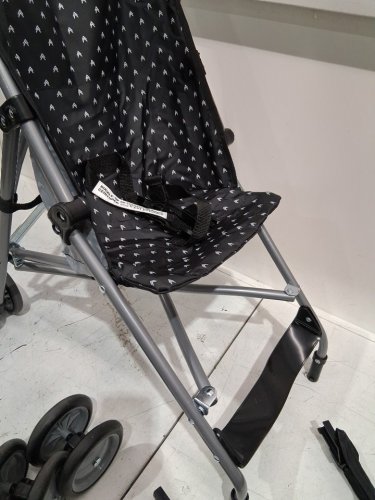 COSCO KIDS UMBRELLA STROLLER WITH CANOPY - 40LB MAX - LITTLE FLETCHER/BLACK (MODEL: 01218CLFL) image 5