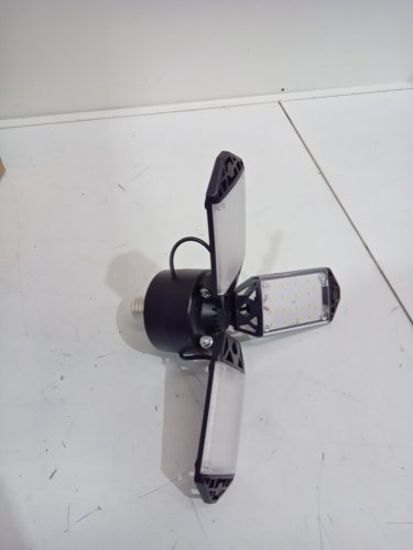 deformable led garage light bulbs - 180w, 1800lm , 6500k - black image 3