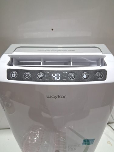 WAYKAR DEHUMIDIFIER WITH AUTO / MANUAL DRAINAGE - 0.6GAL WATER TANK CAP - COVERS 2000 SQ.FT - WHITE (MODEL: PD160B-PRO) image 4