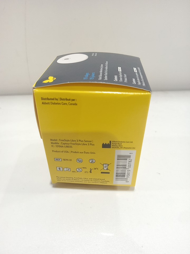 abbott freestyle LIBRE 3 PLUS SENSOR 15 day glucose monitor system image 5