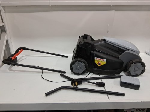 Litheli 20v Cordless Lawn Mower-14 Inch Deck-brushless-lightweight & compact-grey/black (model:  U20LM00-4A120) image 3