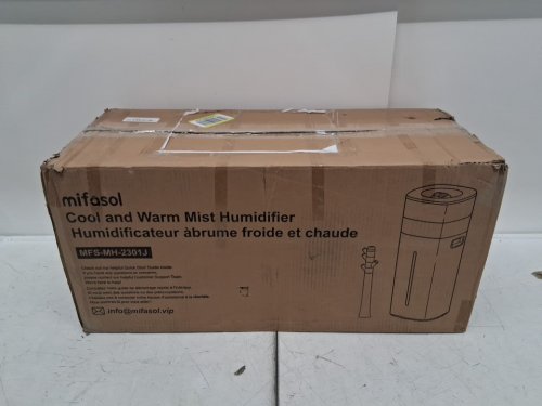 mifasol cool and Warm Mist Humidifier with Extended Mist Tube - 5.3 GAL/20L - 2000sq.ft - black (MODEL: mfs-mh-2301j) image 6