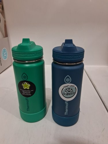 2PK ThermoFlask Stainless Steel Bottle - 16oz - green/blue (model:2880559) image 4