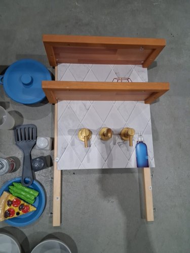 31PC Kidkraft Simply Stylish Play Kitchen Toy Set (MODEL: 1601367) image 10