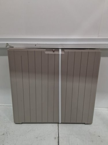 KETER CITY WEATHERPROOF RESIN DECK STORAGE BOX - 30GAL - BEIGE (MODEL: 263755) image 3