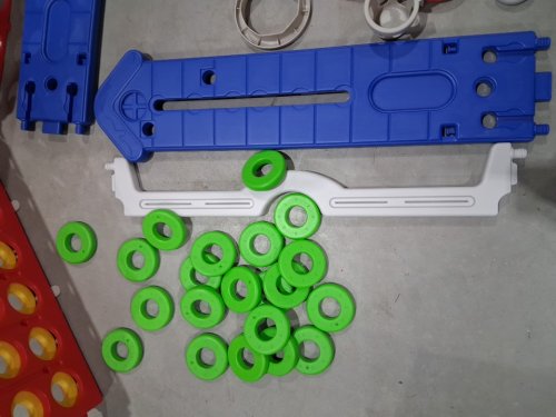 Garvee Giant 4 in a Row Game 4-in-1 Play Design with Golf, Basketball and Ring Toss - (Model: PTG_338) image 5