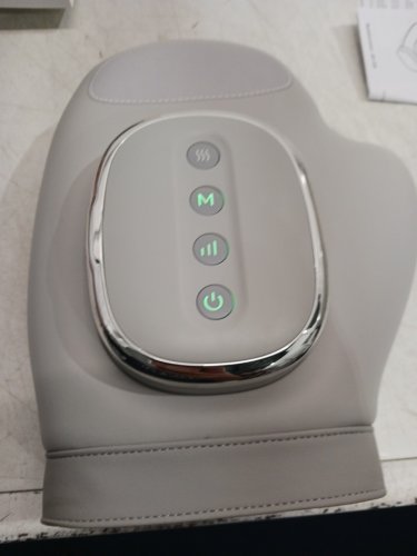smart hand massager with heat and compression - 3 modes and 5 temperatures - 5 levels of intensity - air bag massager (model:B0G6RNHNPW) image 3