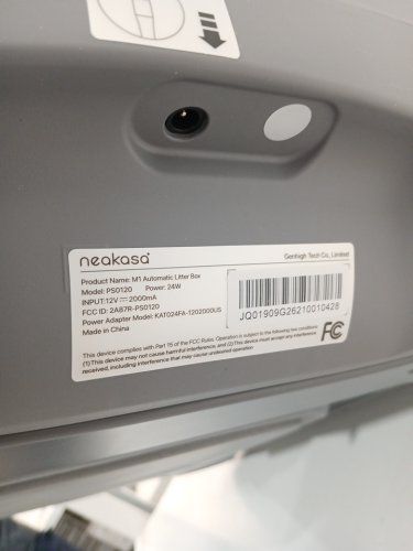 Neakasa M1 Open-Top Self-Cleaning automatic Cat Litter Box with APP Control - grey - (MODEL: ps0120) image 8