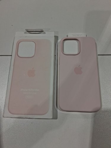 APPLE MAGSAFE SILICONE CASE FOR IPHONE 15 PRO MAX - LIGHT PINK (MODEL: A3126) image 2