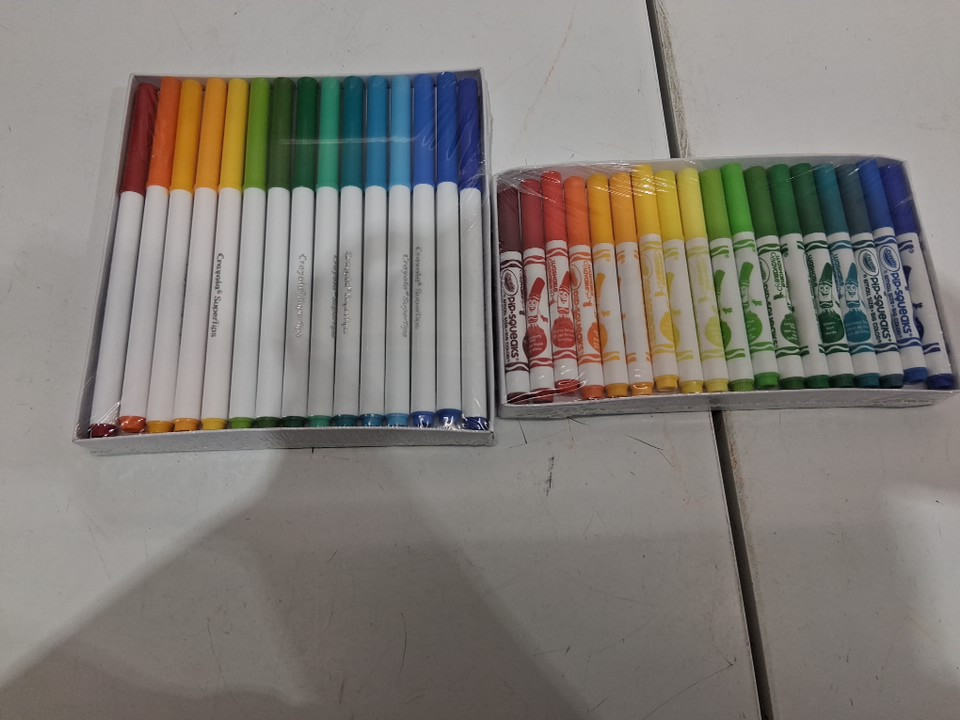 65PK CRAYOLA mega set - 30 super tips & 35 pip squeaks - multi-colours (model: 2427213) image 3