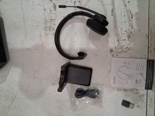 Earbay Bluetooth Wireless Headset with Microphone and USB Receiver - Black  (Model: BT-68 ) image 3