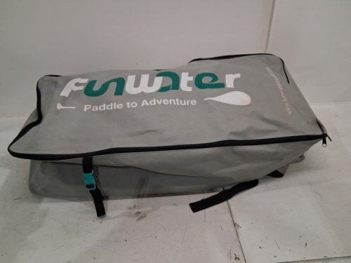 FUNWATER INFLATABLE STAND UP PADDLE BOARD With Carrying Bag - 11FT x 32" x 6" - White/blue - (Model: SUPFW11L) image 3