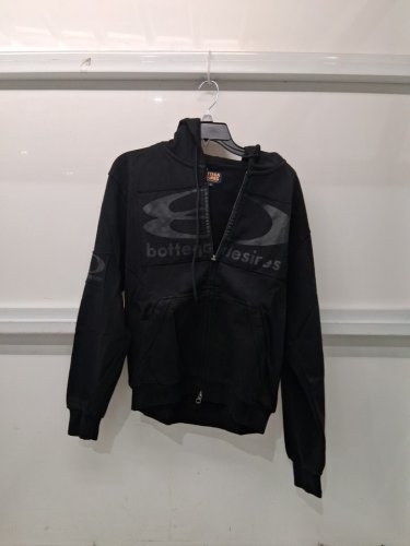 men's BOTTEGA DESIRES TECH fade resistant hoodie - small - black image 3