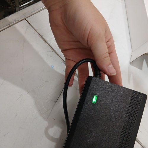 5pc  Universal Power Supply Adapter with attachments - 42v - 15w - black image 3