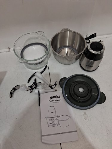 GANIZA Electric Chopper Food Processor with Meat Grinder & Veggie Chopper (model: GC10) image 4