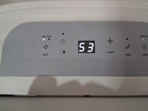 WAYKAR DIGITAL ENERGY STAR DEHUMIDIFIER - 5000SQ.FT COVERAGE - 1.4GAL. TANK - WHITE (MODEL: jd025ce-80) image 4