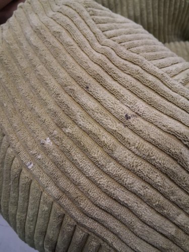 higogogo papasan chair cushion with tufted corduroy cover - 48" - green image 5