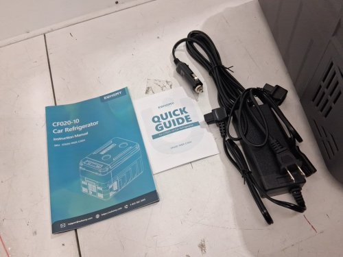 EUHOMY Car Refrigerator Compressor Electric Cooler WITH APP Control - 10l - grey (model: cf020-10gr-caeh) image 5