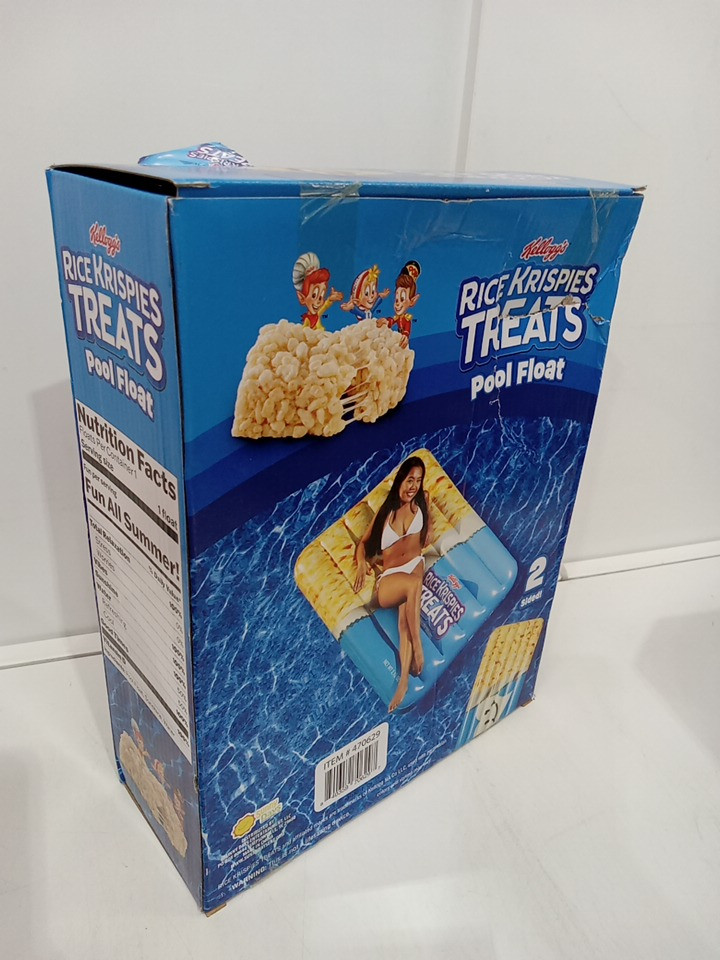 Rice Krispies Treats Double Sided Inflatable Pool Float - 68" x 43" - Multicoloured image 2