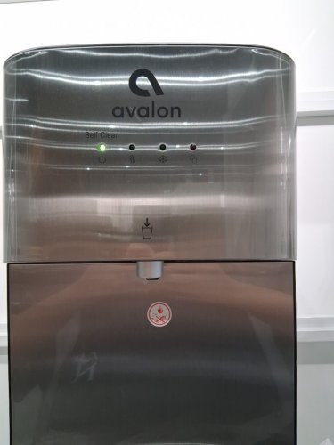Avalon Self Cleaning Water Cooler/Water Dispenser - hot & cold- holds 3-5 gallon - stainless steel (model: A23) image 4