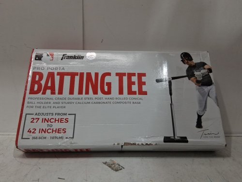 Franklin Sports Baseball Softball Batting Tee - 27" - 37" - black - (model:24847) image 5