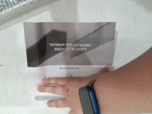 MIIDEAYIN Blackout PVC Light Blocking Strips for Window Shades and Blinds - 58" - WHITE image 4