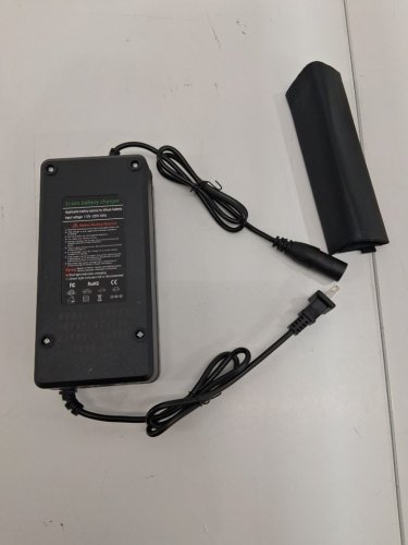 Fast Charger with Cannon/XLR Plug for 72V Lithium Battery, with Cooling System  - 84V 5A - black (model:72v5a) image 2