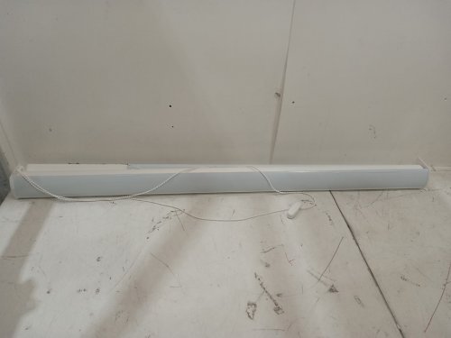 dual layer light control zebra blinds - 46" x 75" - white image 3