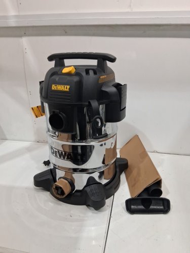 dewalt pro stainless steel wet/dry vacuum - 8gal/30L - 5hp - silver/black (model: dxv08sa) image 3