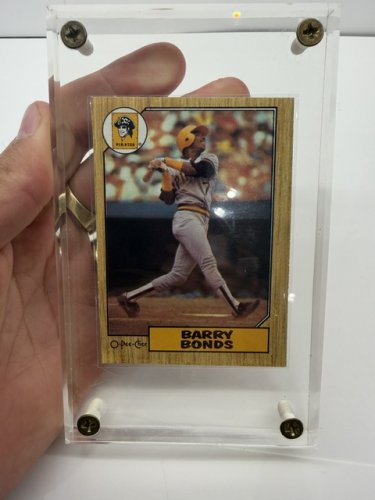 1987 O-PEE-CHEE *VERY RARE* GRAIL BARRY BONDS ROOKIE CARD 320 image 6