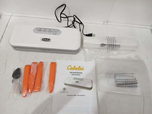 Cabela's Vacuum Sealer & Starter Kit - white (model: 20-13-0400) image 3