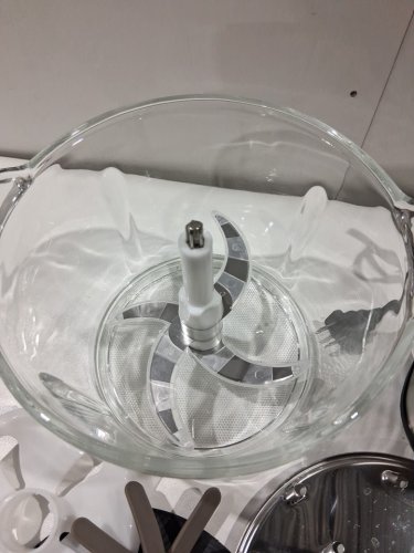 curtis stone digital glass bowl chop master - black image 4
