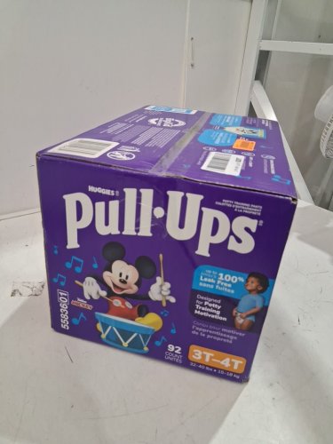 92PK HUGGIES PULL-UPS DISPOSABLE TRAINING PANTS - SIZE 3T-4T - DISNEY MICKEY MOUSE image 2
