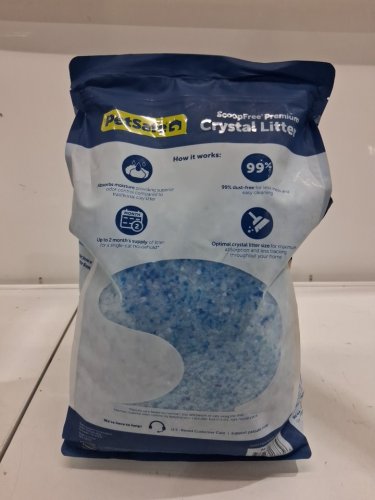 petsafe premium crystal kitty litter - 8lbs - blue image 3