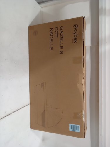 cybex gold gazelle s cot easy carry stroller attachment with cozy cotton inside- from birth up to 20lbs- 33"x16"x20.5"- beige (model: 522005265) image 2