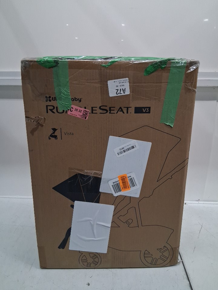 UPPAbaby RumbleSeat V3 Second Lower Seat - FITS vista v2/v3 strollers - greyson charcoal (model: ‎0904-RBS-NA-gry) image 2