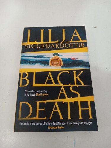 (paperback) black as death by lilja sigurdardóttir & translated by lorenza garcia image 2