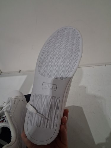 WOMENS FILA MEMORY FOAM MERGER SNEAKERS - SIZE 8 - WHITE (STYLE: 1166003) image 3
