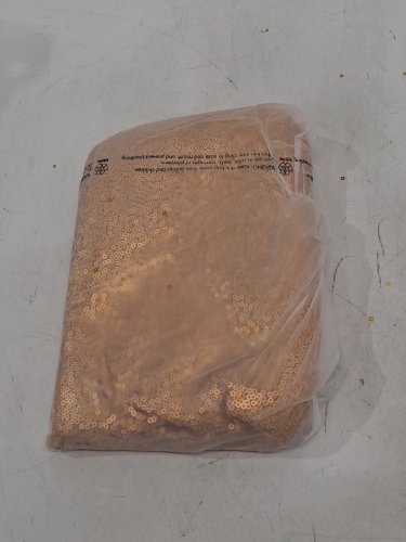 2Pk Gold Sequin Table Runner - 12" x 72", decorative Glitter Table Runner - gold image 2