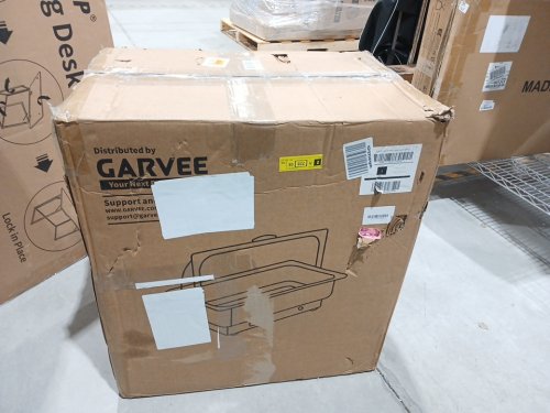 2PK Rectangular Stainless Steel Electric Buffet Chafing Dishes - 23" x 14" x 14" - 9QT - Silver  (Model: QBD54) image 2