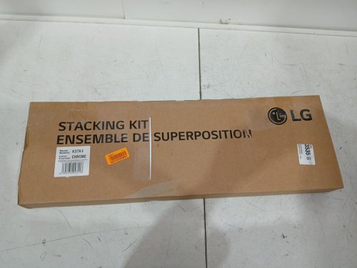 LG Electronics Laundry Front Load Stacking Kit - 27'' - chrome (Model: KSTK4) image 2