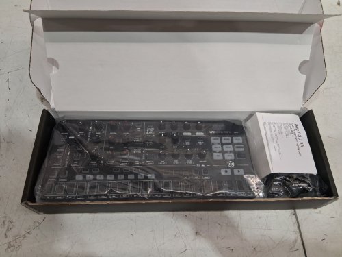 IK Multimedia UNO Synth Pro X Dual-Filter Paraphonic Analog Desktop Synthesizer - 12 Studio-Quality Effects - BLACK (model: ik000178 / uno synth pro x) image 3