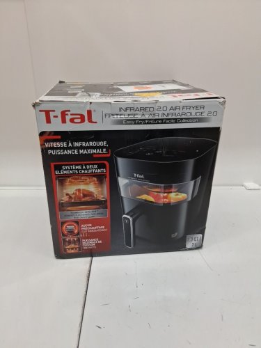 T-fal Infrared 8-in-1 Dual heating design AIR FRYER with Infra-Heat Technology - 7.3QT - BLACK (MODEL: EY8328U0 / LFUS04-P) image 4