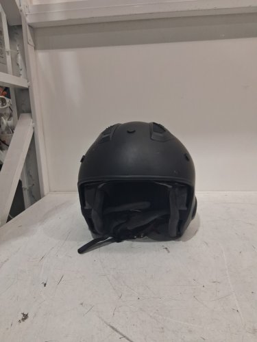 ILM Open Face Motorcycle Helmet for Moped, ATV Cruiser, Scooter DOT FMVSS NO.218 - XXL - BLACK (63-64CM) (MODEL: ILM-726X) image 2