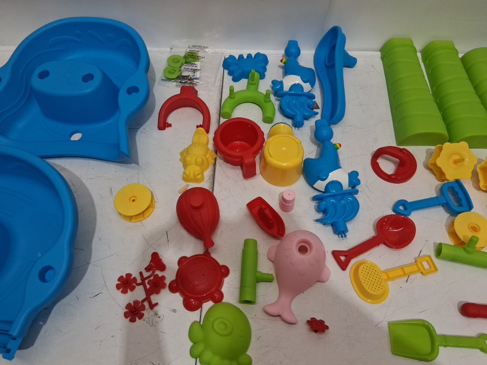 Sensory Play beach toy water Table - 32" x 25" - multicolor (model: 9390) image 4