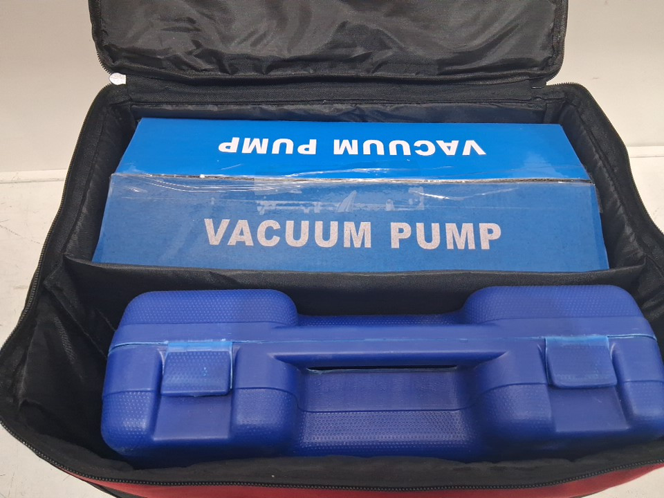 YaeTek Rotary Vane Air Vacuum Pump HVAC A/C Refrigeration Kit with Manifold Gauge Set and Leak Detector - 4CFM, 1/3HP - multi-colour (MODEL: RS-1.5) image 4