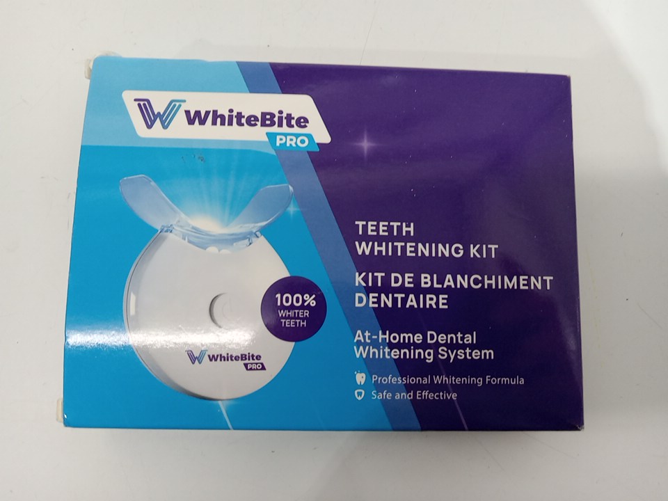WHITEBITE PRO TEETH WHITENING KIT WI… King of the North Auction