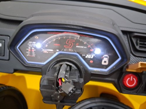 INFANS 12V Licensed Lamborghini Ride On Car with Parent Remote Control - 55lbs max - Yellow (Model: TQ10069US-YW) image 13
